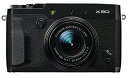 【中古】 FUJIFILM プレミアムコンパクトデジタルカメラ X30 ブラック FX-X30B