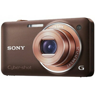 【中古】 ソニー SONY デジタルカメラ Cybershot WX5 (1220万画素CMOS/光学x5) ブラウン DSC-WX5/T
