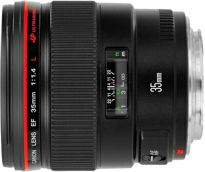 【中古】 Canon 単焦点レンズ EF35mm F1.4L USM フルサイズ対応