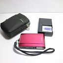 【中古】 ソニー SONY デジタルカメラ Cybershot (1010万画素/光学x5/デジタルx10/レッド) DSC-T300 R