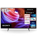 【中古】 ソニー 43V型 4K 液晶 X85Kシリーズ テレビ ブラビア KJ-43X85K 倍速 Google TV Dolby Atmos対応 ハンズフリ...