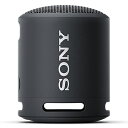 【中古】 ソニー(SONY) ポータブルスピーカー SRS-XB13 BC ブラック 202モデル 防水・防塵IP6 バッテリー駆動最大16時間