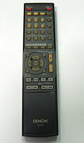 【中古】 DENON リモコン RC-1125