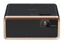 【中古】 EPSON dreamio ホームプロジェクター(2500000:1 2000lm) WXGA対応 メディアストリーミング端末あり EF-100BAT...