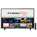 【中古】 FUNAI Fire TV搭載スマートテレビ フナイ 32V型 ハイビジョン 液晶テレビ Fire TV 搭載 Alexa 対応 ダブルチューナー 内蔵 外付けHDD対応(裏番組録画可能) FL-32HF140(2)