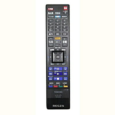 【中古】 東芝REGZAブルーレイディスクレコーダー用リモコンSE-R0468(東芝部品コード：79106796)