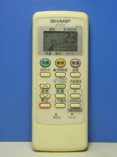 【中古】 シャープ エアコンリモコン A661JB