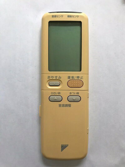 【中古】 ダイキン エアコンリモコン ARC401A1