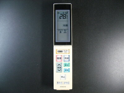 空調相關用品 - 【中古】 日立 エアコンリモコン RAR-4W3