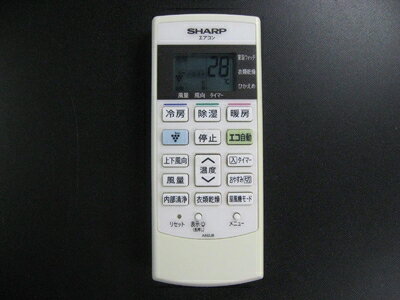 SHARP - 【中古】 シャープ エアコンリモコン A892JB