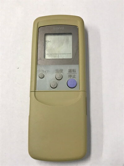 【中古】 サンヨー エアコンリモコン RCS-WR6A