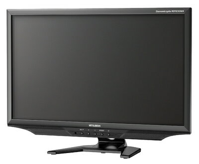 【中古】 MITSUBISHI 23型ワイド液晶ディスプレイ ノングレア IPSパネル採用 ブラック RDT233WX(BK)