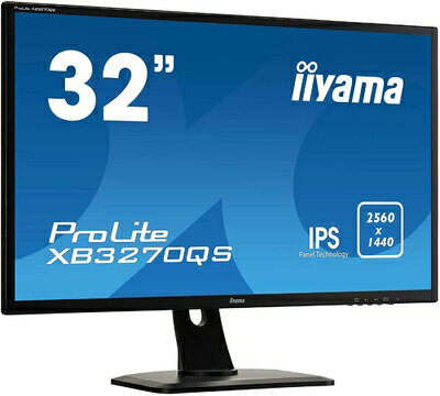 【中古】 iiyama モニター ディスプレイ XB3270QS-B1 (31.5インチ/WQHD(2560x1440)/IPS/DisplayPort,HDMI,DVI-D/昇降/保証) 【中古】 iiyama モニター ディスプレイ XB3270QS-B1 (31.5インチ/WQHD(2560x1440)/IPS/DisplayPort,HDMI,DVI-D/昇降/保証)