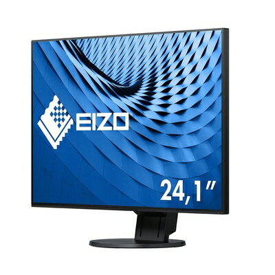 【中古】 【整備済み品】 EIZO EV2456-BK 液晶ディスプレイ 24.1型 / 1920×1200 / DVI、HDMI、D-Sub、DisplayPort/ブラック/スピーカー:あり (整備済み品)