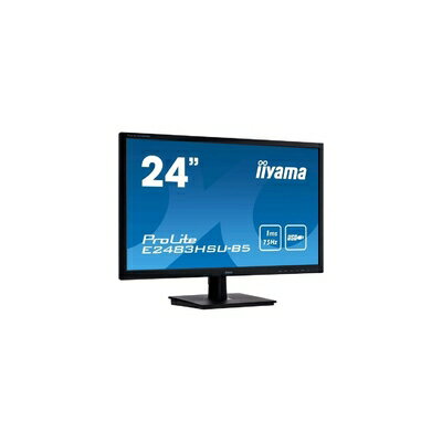 【中古】 マウスコンピューター iiyama モニター ディスプレイ E2483HSU-B5(24型/TN非光沢/1ms/1920x1080/USBハブ/DP,HDMI,D-Sub)