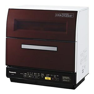 【中古】 パナソニック 食器洗い乾燥機（ブラウン）Panasonic エコナビ NP-TR8-T