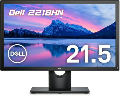 【中古】 Dell モニター 21.5インチ E2218HN(間交換保証/CIE1976 82%/フルHD/TN非光沢/ブルーライト軽減/フリッカーフリー/HDMI,D-Sub15ピン)