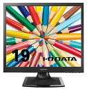 【中古】 I-O DATA 19型スクエア液晶ディスプレイ ブラックLCD-AD192SEDSB