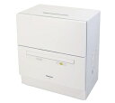 【中古】 パナソニック 食器洗い乾燥機 (ホワイト) (NPTA1W) ホワイト NP-TA1-W