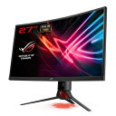 【中古】 ASUS ゲーミングモニター ROG STRIX XG27VQ 27インチ曲面パネル(フルHD/144Hz/FreeSync/DP/HDMI/DVI/...