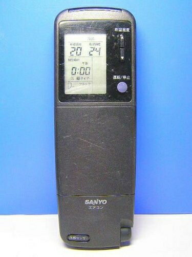 【中古】 サンヨー エアコンリモコン RCS-WV1A(K)