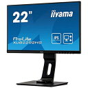 【中古】 マウスコンピューター iiyama モニター ディスプレイ XUB2292HS-B1(21.5型/1920×1080/IPS方式ノングレア/狭額縁フレ...