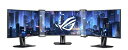 【中古】 ASUSTek 画面への没入感を高めるROGベゼルフリーキット 27インチ以下(27インチ含む)、ベゼル幅13mm未満、ディスプレイの厚さ20mm以上...