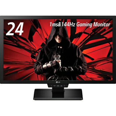 【中古】 LG ゲーミング モニター ディスプレイ 24GM77-B 24インチ/フルHD/TN 非光沢/Motion240(144Hz)/1ms/DisplayPort、HDMI端子×2 【中古】 LG ゲーミング モニター ディスプレイ 24GM77-B 24インチ/フルHD/TN 非光沢/Motion240(144Hz)/1ms/DisplayPort、HDMI端子×2