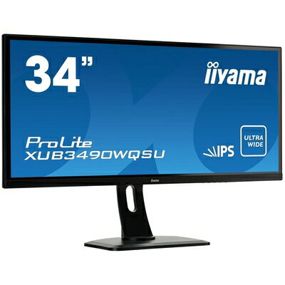 【中古】 iiyama モニター ディスプレイ 34インチ ウルトラワイド UWQHD 3440x1440 IPS方式 高さ調整 DisplayPort HDMI 保証 国内サポート XUB3493WQSU-B1 【中古】 iiyama モニター ディスプレイ 34インチ ウルトラワイド UWQHD 3440x1440 IPS方式 高さ調整 DisplayPort HDMI 保証 国内サポート XUB3493WQSU-B1