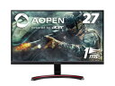 【中古】 AOPEN ゲーミングモニター 27MX1bmiix 27インチ 75Hz 1ms TN フルHD PS4 FPS向き HDMI×2 スピーカー内蔵 ...