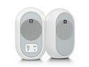【中古】 JBL プロフェッショナル 104-BTW-Y3 パワード 2Way フルレンジ・スタジオモニター スピーカー 保証モデル アンプ内蔵 30W+30W高出力 Bluetooth5.0対応 (ホワイト)