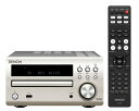 【中古】 Denon CDレシーバー FLAC/WAV/AAC再生対応 フロントUSB端子/2系統光デジタル入力 プレミアムシルバー RCD-M40-SP