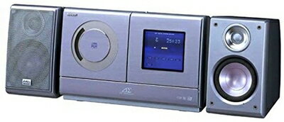 【中古】 SHARP シャープ SD-CX2-S ブルーイッシュシルバー 1ビットデジタルシステム（CD/MD/チューナーコンポ）