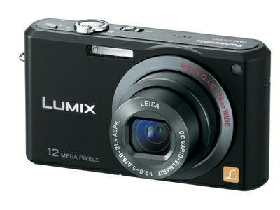 【中古】 パナソニック デジタルカメラ LUMIX (ルミックス) FX100 ブラック DMC-FX100-K