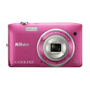 【中古】 Nikon デジタルカメラ COOLPIX S3500 光学7倍ズーム 有効画素数 2005万画素 ストロベリーピンク S3500PK(2)