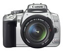 【中古】 Canon デジタル一眼レフカメラ EOS Kiss デジタル X ダブルズームキット シルバー KISSDXS-WKIT(2)