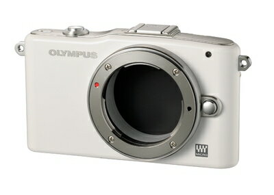 【中古】 OLYMPUS ミラーレス一眼 PEN mini E-PM1 ボディ ホワイト E-PM1 BODY WHT