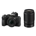 【中古】 Nikon ミラーレス一眼カメラ Z50 ダブルズームキット NIKKOR Z DX 16-50mm+NIKKOR Z DX 50-250mm付属 Z50WZ ブラック(2)