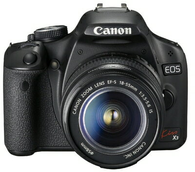 【中古】 Canon デジタル一眼レフカメラ Kiss X3 レンズキット KISSX3-LKIT