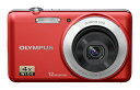【中古】 OLYMPUS デジタルカメラ VG-110 レッド 1200万画素 広角27mm 光学4倍ズーム VG-110 RED