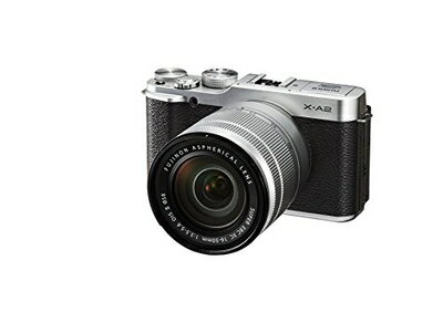 【中古】 FUJIFILM ミラーレス一眼 X-A2 レンズキット シルバー X-A2S1650II