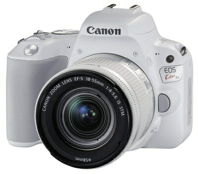  Canon デジタル一眼レフカメラ EOS Kiss X9 ホワイト レンズキット EF-S18-55 F4 STM付属 KISSX9WH-1855F4ISSTMLK