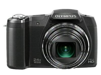 【中古】 OLYMPUS デジタルカメラ STYLUS SZ-16 1600万画素CMOS 光学24倍ズーム 広角25mm ブラック SZ-16 BLK