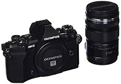 【中古】 OLYMPUS ミラーレス一眼 OM-D E-M5 MarkII 12-50mm EZレンズキットブラック E-M5 MarkII 12-50mm EZ LK BLK E-M5MarkII1250LKBLK