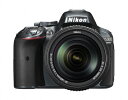【中古】 Nikon デジタル一眼レフカメラ D5300 18-140VR レンズキット グレー D5300LK18-140VRGY