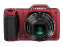 【中古】 OLYMPUS デジタルカメラ STYLUS SZ-15 1600万画素 光学24倍ズーム 広角25mm レッド SZ-15 RED(2)