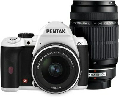 ����š� PENTAX �ǥ��������ե���� K-r W�����७�å� �ۥ磻�� K-rWZK WH