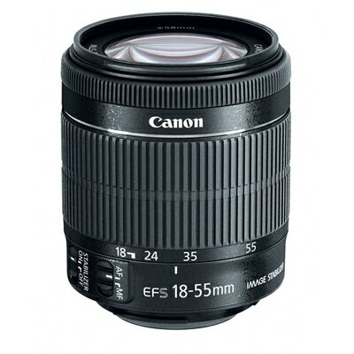 【中古】 CANON ZOOM LENS EF-S 18-55mm 1:4-5.6 IS STM