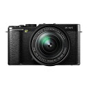 【中古】 FUJIFILM ミラーレス一眼 X-M1 レンズキット ブラック F X-M1B/1650KIT(2)