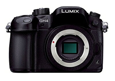 【中古】 パナソニック ミラーレス一眼カメラ ルミックス GH4 ボディ ブラック DMC-GH4-K